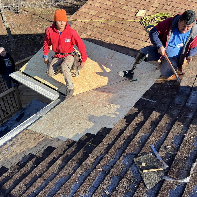 Valley Roof Repair & Decking Replacement | Tega Cay, SC project photo 1