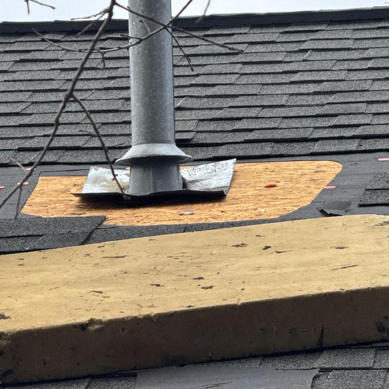 Flue Stack Leak Repair & Flashing Replacement Rock Hill, SC project photo 4