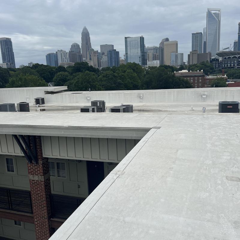 Project photo: Charlotte, NC TPO Roof Inspection - there is a leak on this