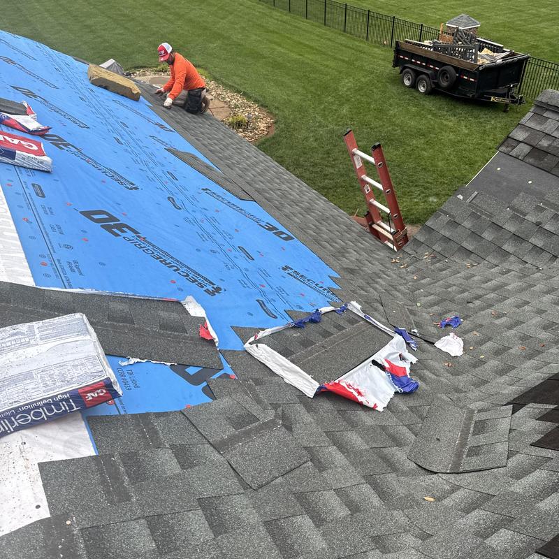 Asphalt Shingle Roof Installation Addition Tie-In | Stanley, NC project photo 5