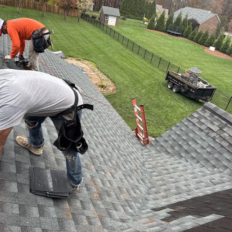 Asphalt Shingle Roof Installation Addition Tie-In | Stanley, NC project photo 4