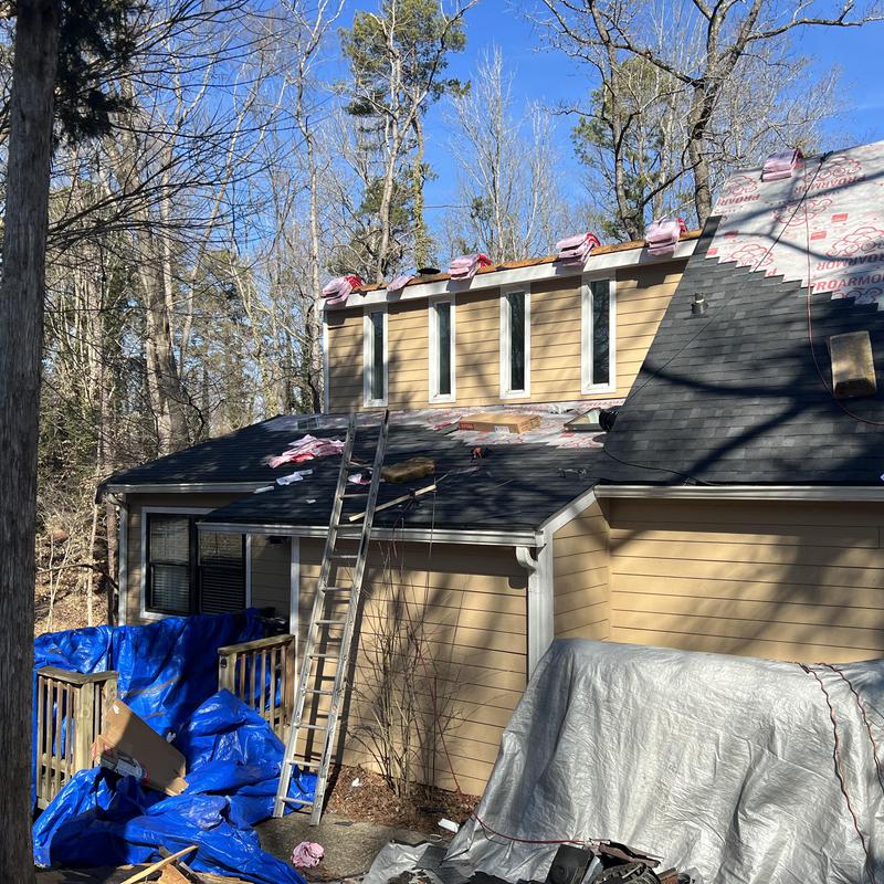 Charlotte, NC Roof Replacement - this roof replacement is project photo 2