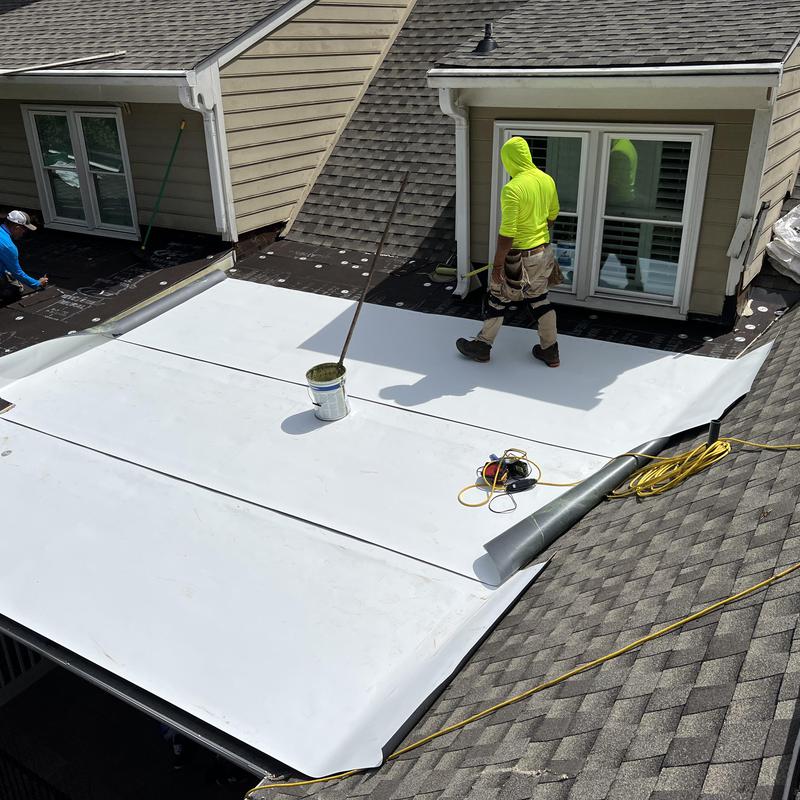Project photo: Charlotte NC - TPO Roof Installation. This residential roof