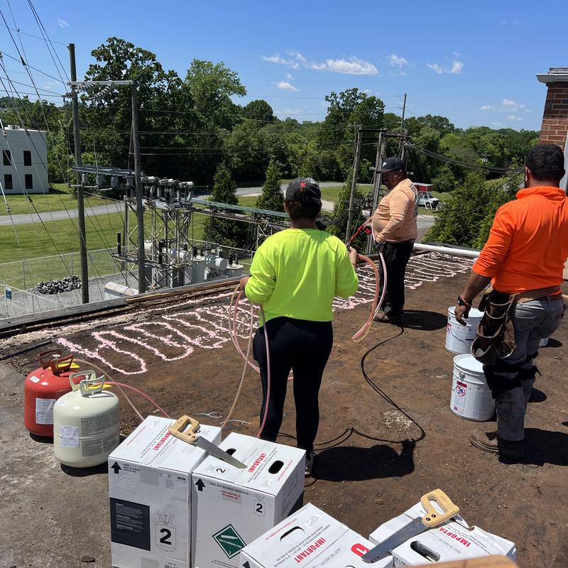 Belmont NC TPO Roof Replacement project photo 4