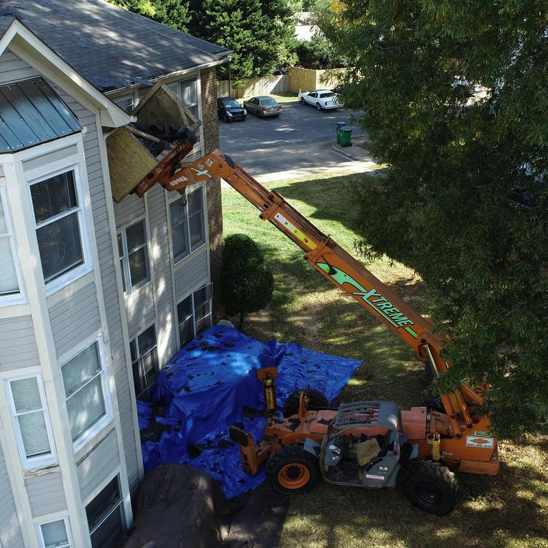 Charlotte, NC - Multifamily Apartment Complex Roof project photo 2