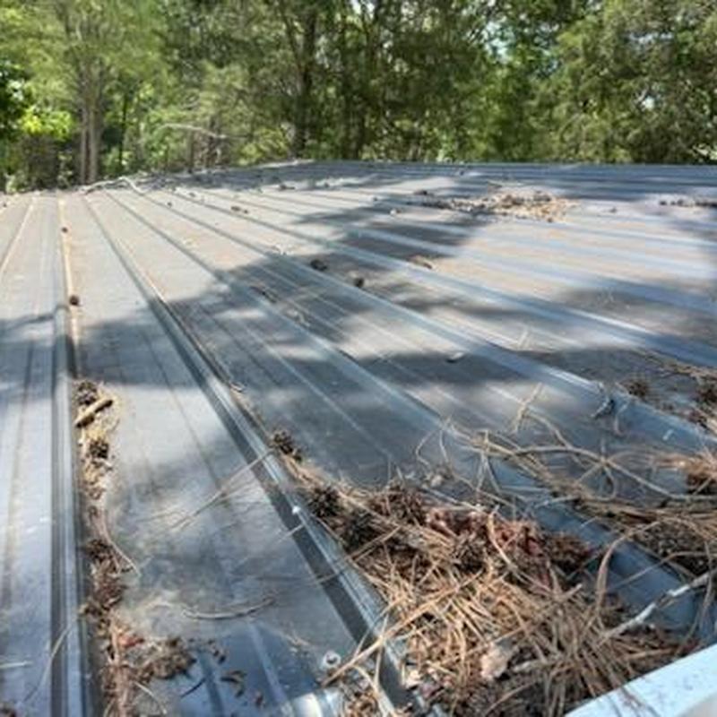 Storm Damage Metal Building Repair project photo 3