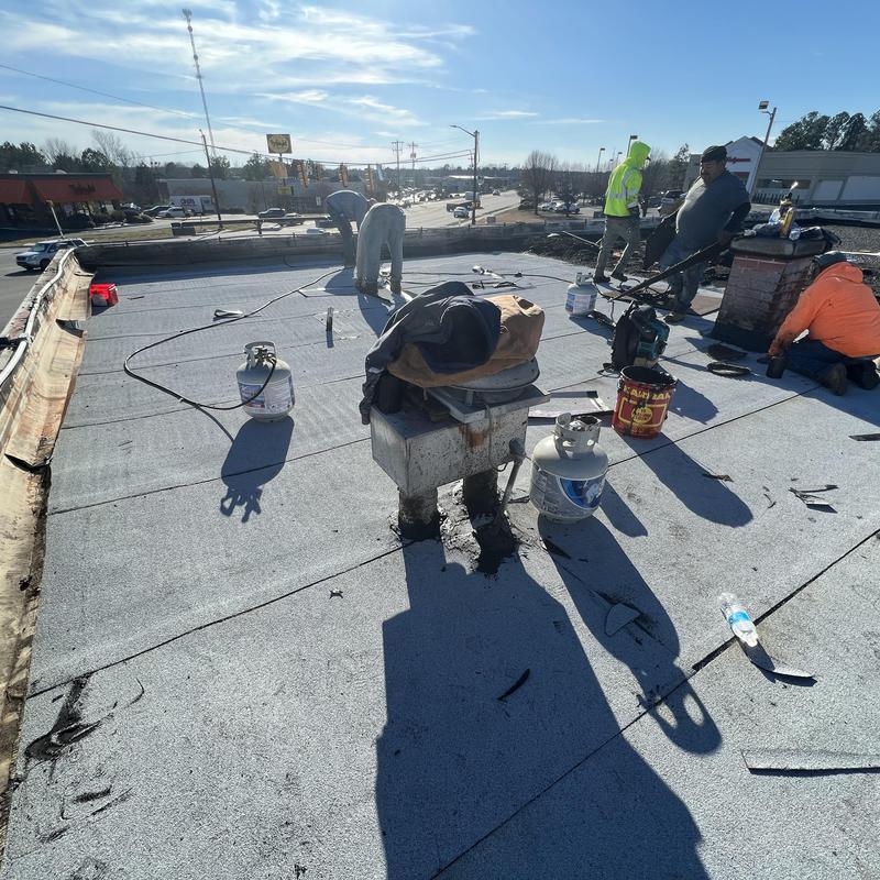 Rock Hill, SC - Commercial Roof Repair project photo 1