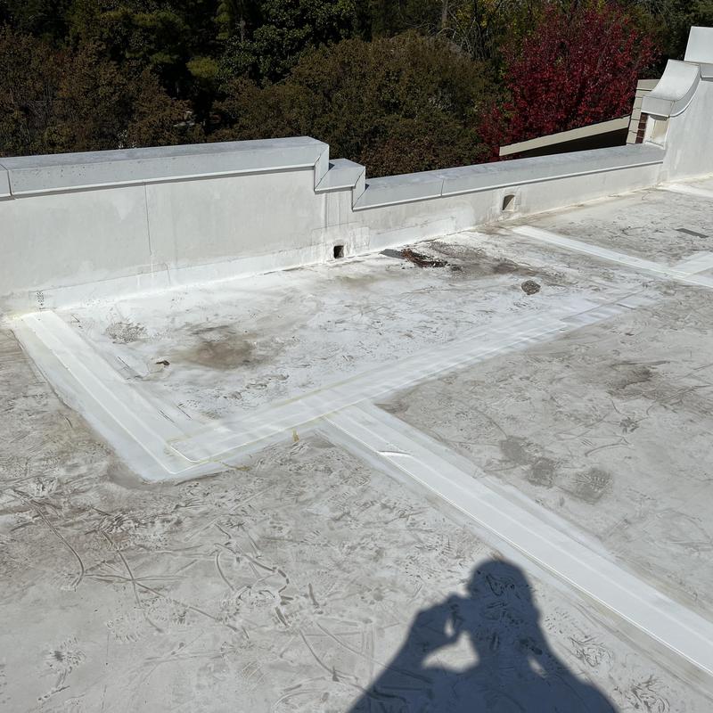 Charlotte, NC TPO Roof Repair - we repaired this flat roof project photo 5