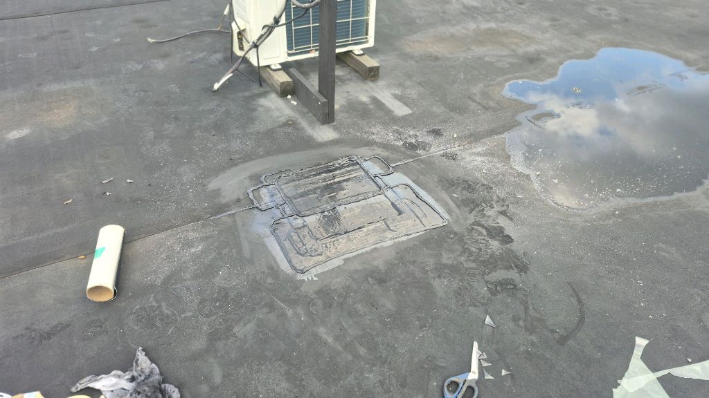 Residential Membrane Patch Repair – Belmont, NC project photo 3