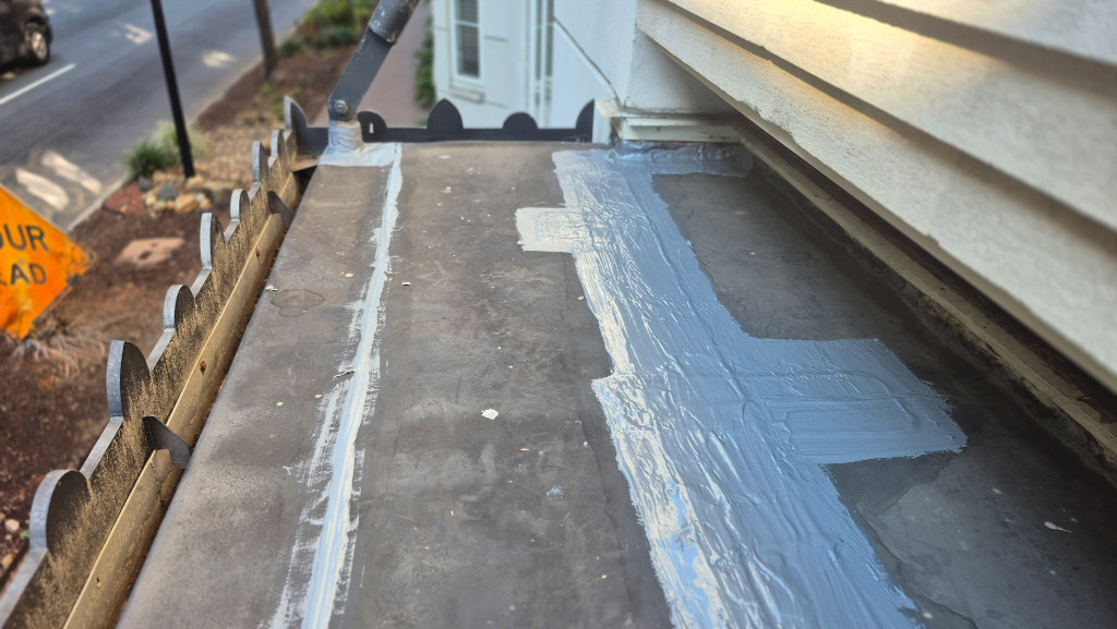 Residential Membrane Termination Bar Replacement – Charlotte, NC project photo 2