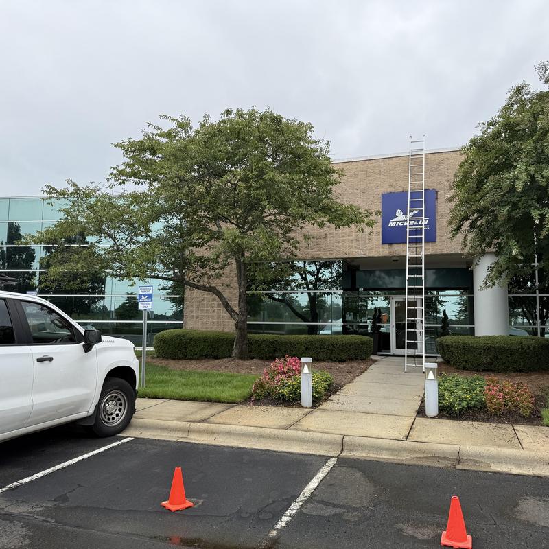 TPO Roof Leak Located & Diagnosed Commercial Office Building in Charlotte project photo 3