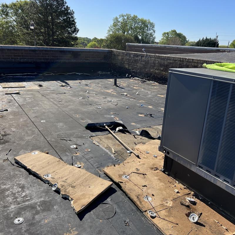 Belmont, NC - Commercial Roof Replacement - we are project photo 2