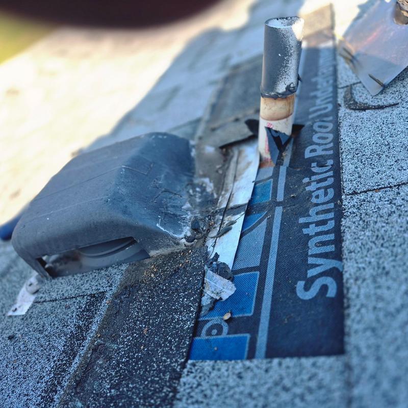 Pipe Boot Replacement & Proper Flashing Near Dryer Vent in Charlotte, NC (28269) project photo 3