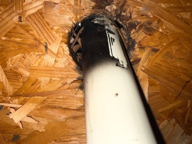 Project photo: Commercial Pipe Flashing Repair – Charlotte, NC