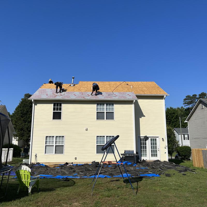 Project photo: Gastonia, NC Roof Replacement - this hail damaged roof was