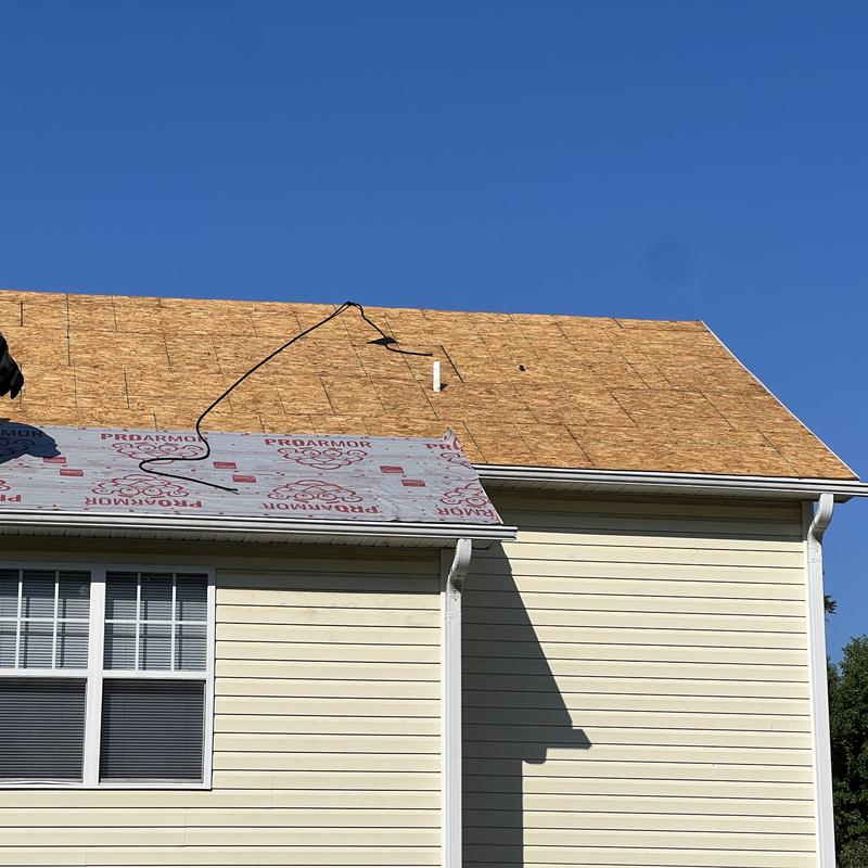 Gastonia, NC Roof Replacement - this hail damaged roof was project photo 4