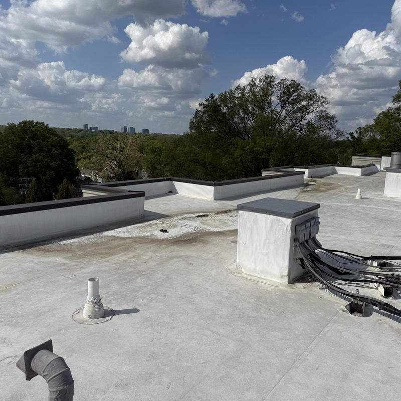 Charlotte NC Townhome Roof Inspection & Moisture Mapping Selwyn Ave project photo 5