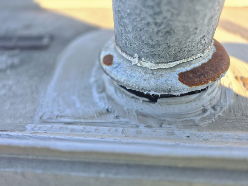 Project photo: Commercial Vent and Seam Repair – Charlotte, NC