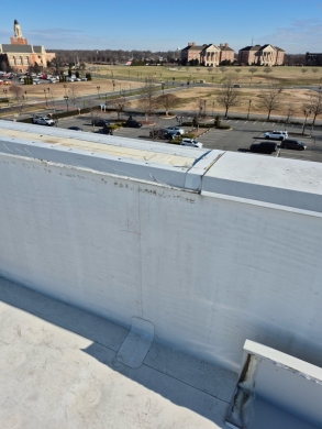 Commercial Coping and Membrane Repair – Kannapolis, NC project photo 4