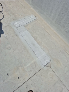 Commercial Coping and Membrane Repair – Kannapolis, NC project photo 5