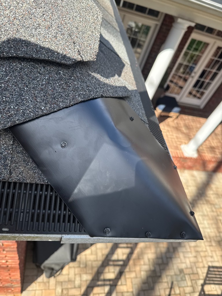 Project photo: Residential Gutter Guard Repair – Cramerton, NC