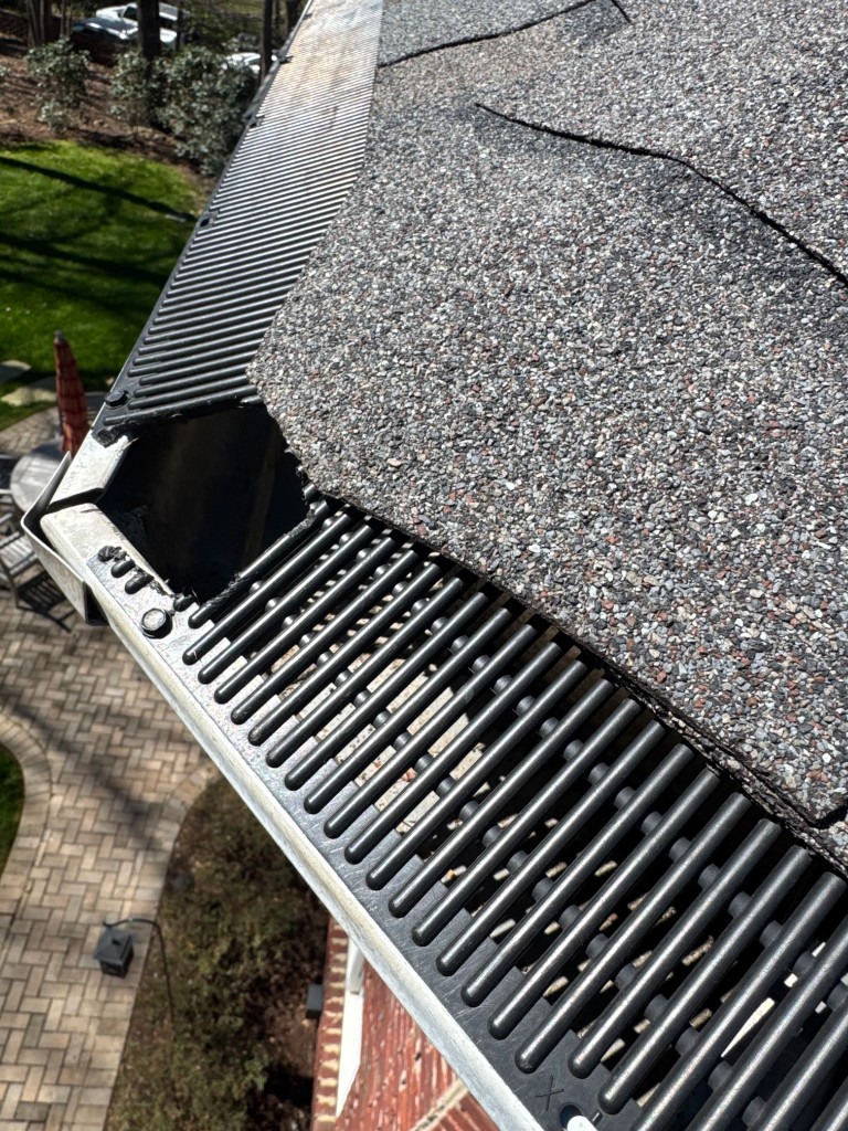 Residential Gutter Guard Repair – Cramerton, NC project photo 4