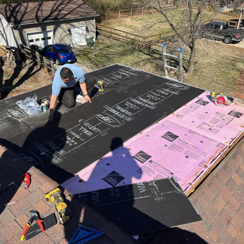 Charlotte, NC EPDM FLAT ROOF REPAIR / INSTALLATION - we project photo 4