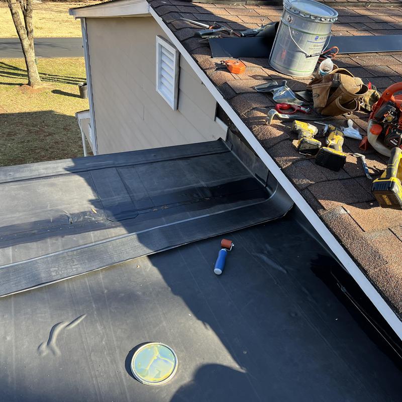 Charlotte, NC EPDM FLAT ROOF REPAIR / INSTALLATION - we project photo 5