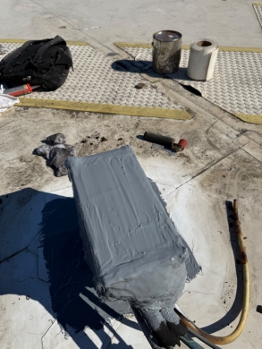 Commercial Membrane Patch Repair – Charlotte, NC project photo 3
