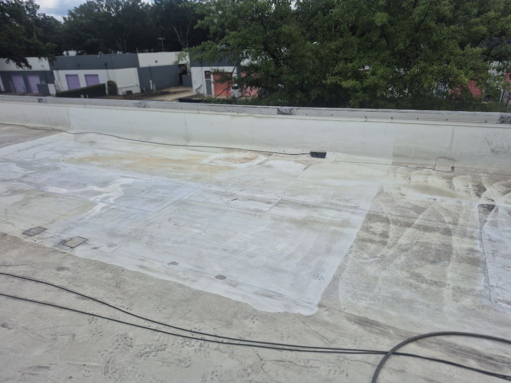 Commercial Deteriorated Membrane Repair and Silicone Coating – Charlotte, NC project photo 5