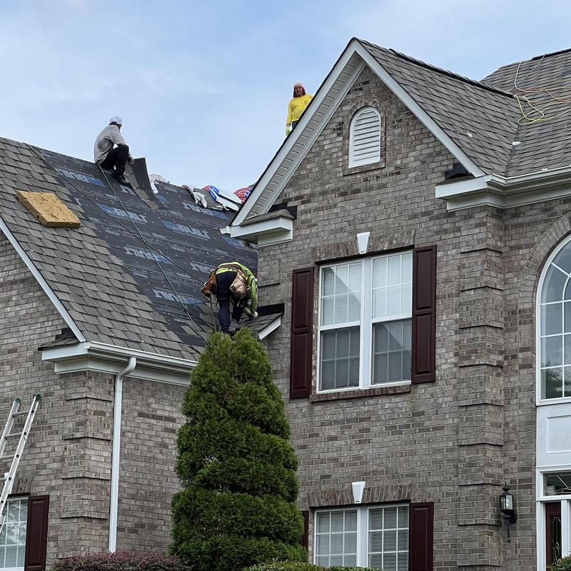 Matthews, NC Roof Replacement. We upgraded this storm project photo 3