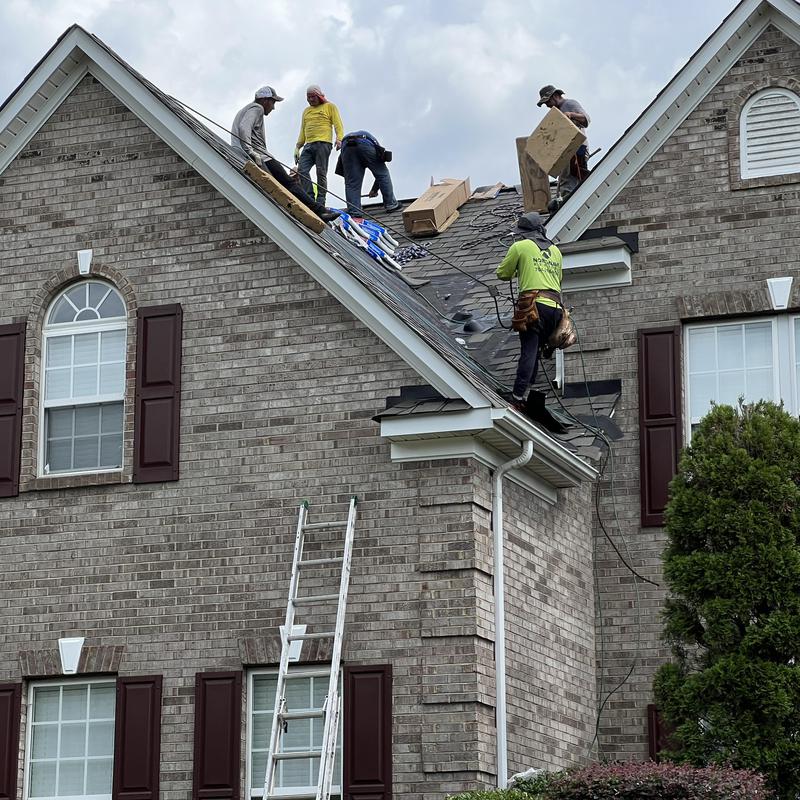 Matthews, NC Roof Replacement. We upgraded this storm project photo 4