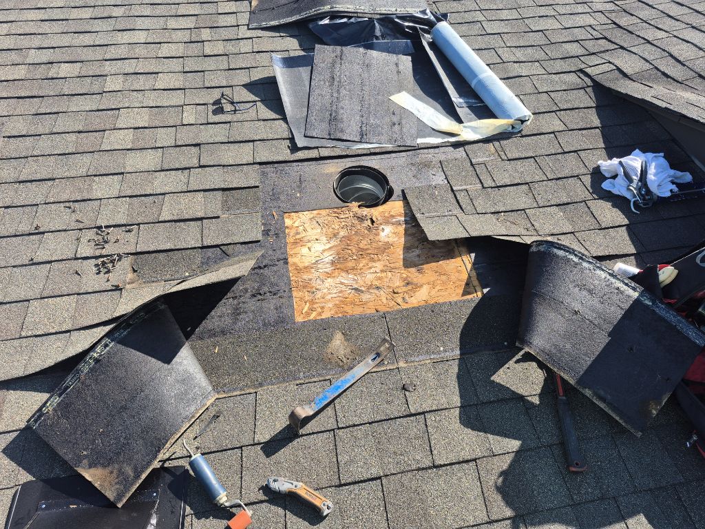 Commercial Vent Penetration Repair – Charlotte, NC project photo 1