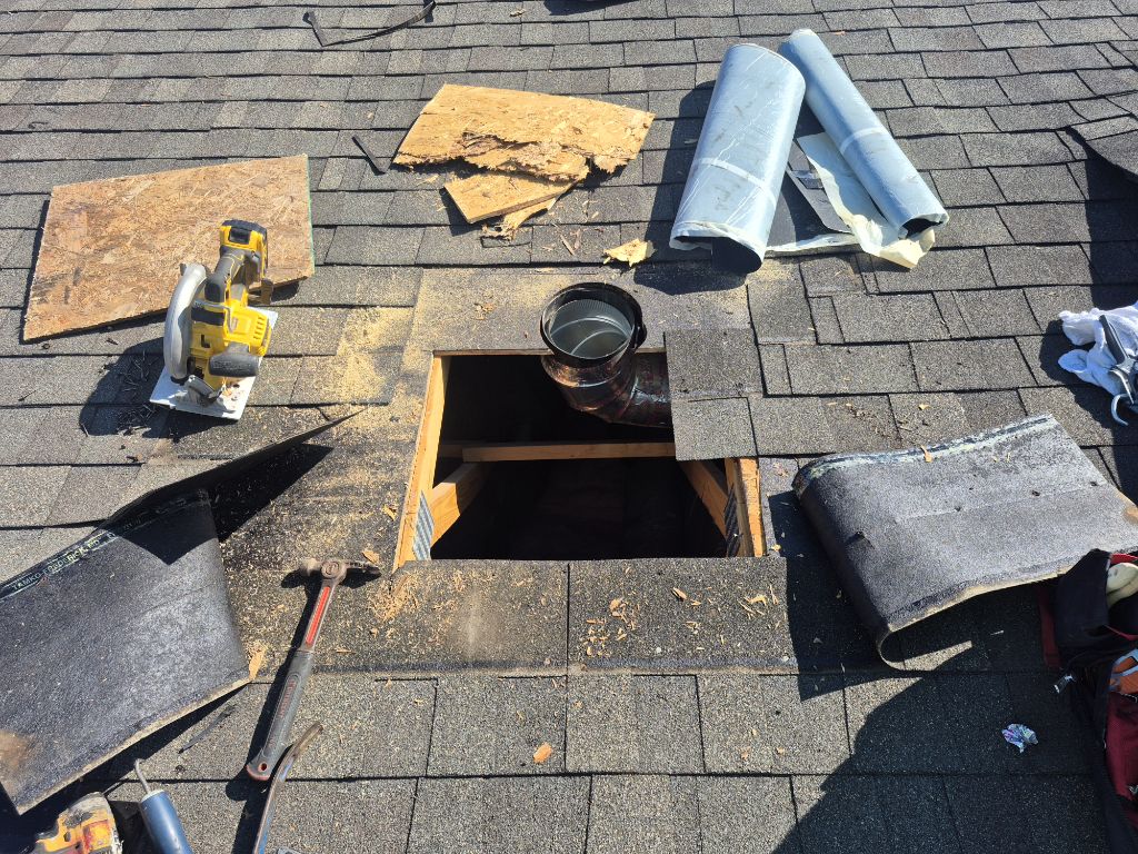 Commercial Vent Penetration Repair – Charlotte, NC project photo 2