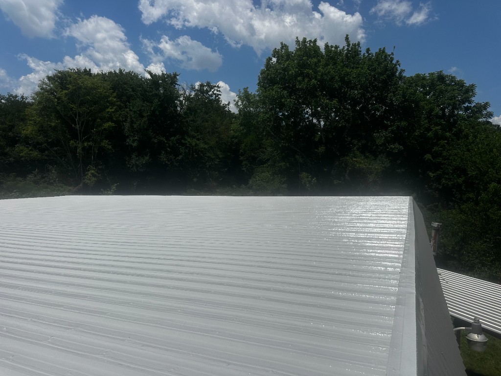 Commercial Metal Roof Coating – Dalton, GA project photo 5
