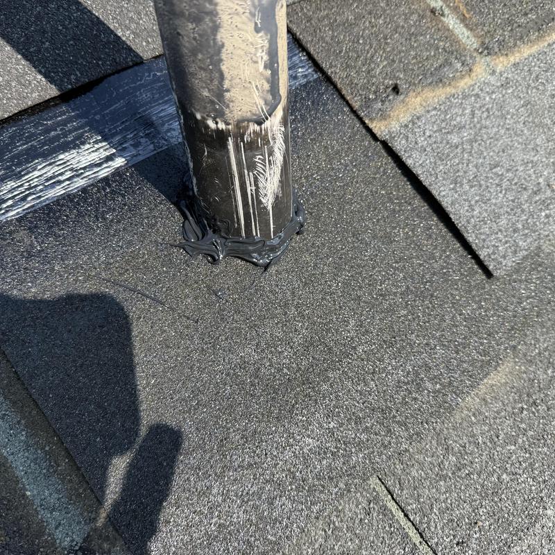 Roof Leak Repair in Concord NC Missing Shingle & Pipe Boot Failure Fixed project photo 3