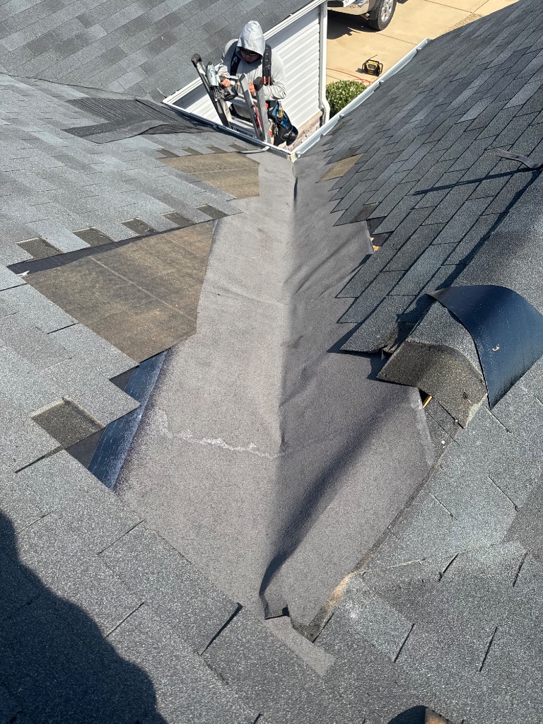 Residential Shingle Roof Valley Replacement – Concord, NC project photo 3