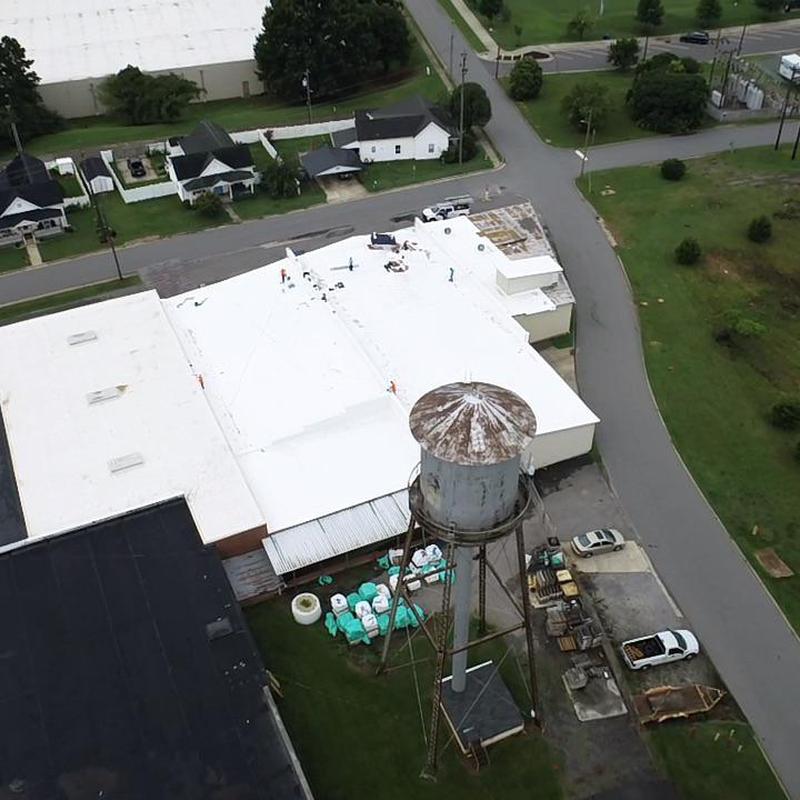 Belmont, NC - TPO Commercial Roof Replacement - we replaced project photo 2