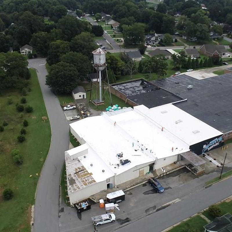 Belmont, NC - TPO Commercial Roof Replacement - we replaced project photo 3