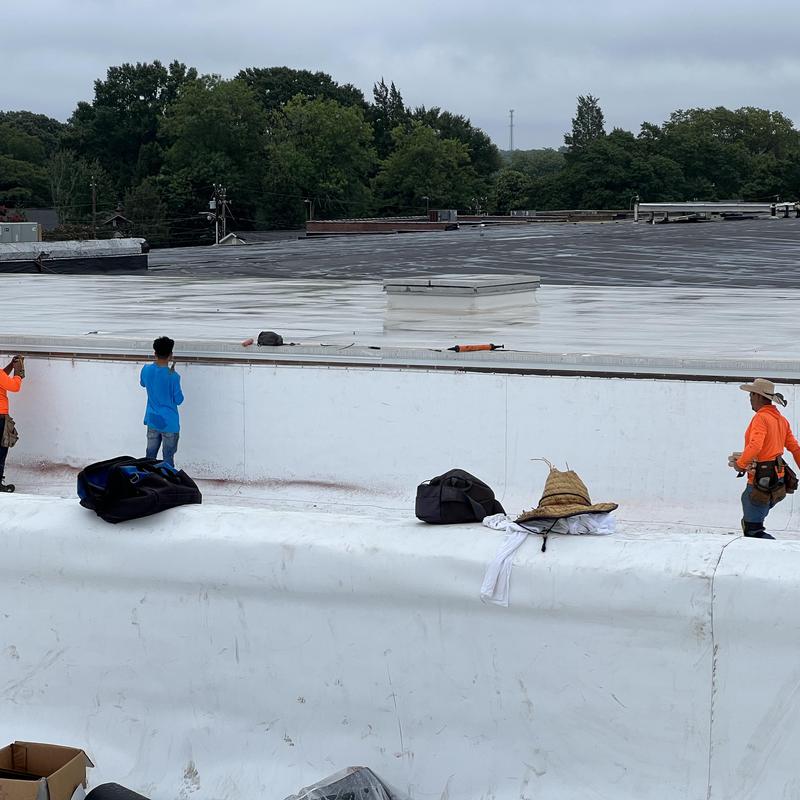 Belmont, NC - TPO Commercial Roof Replacement - we replaced project photo 5
