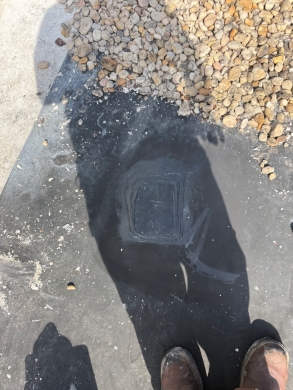 Commercial EPDM Hole Patch – Charlotte, NC project photo 2