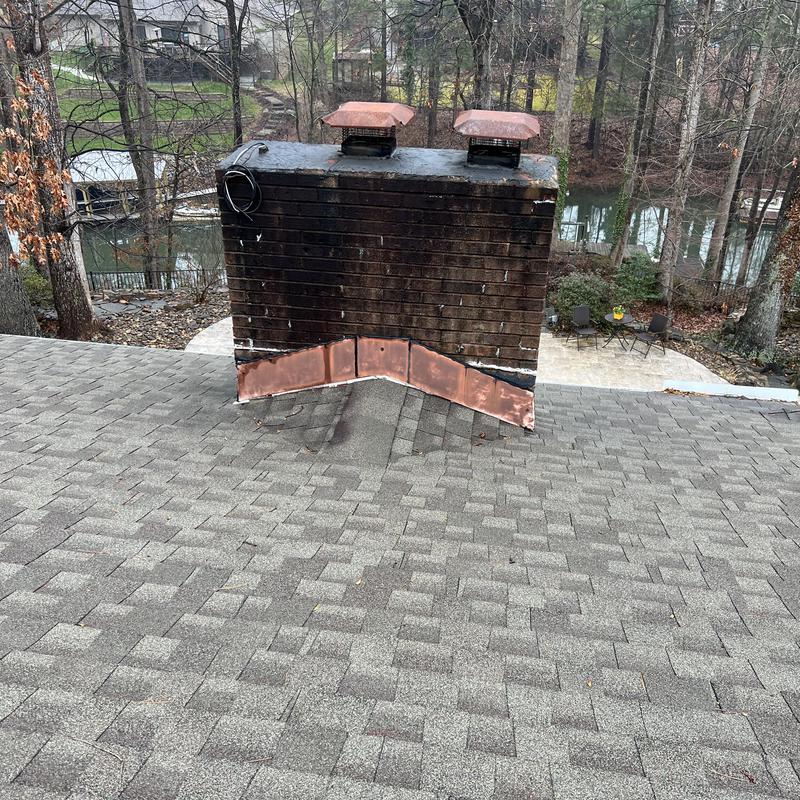 Project photo: Denver, NC Roof Repair - this old chimney flashing has been