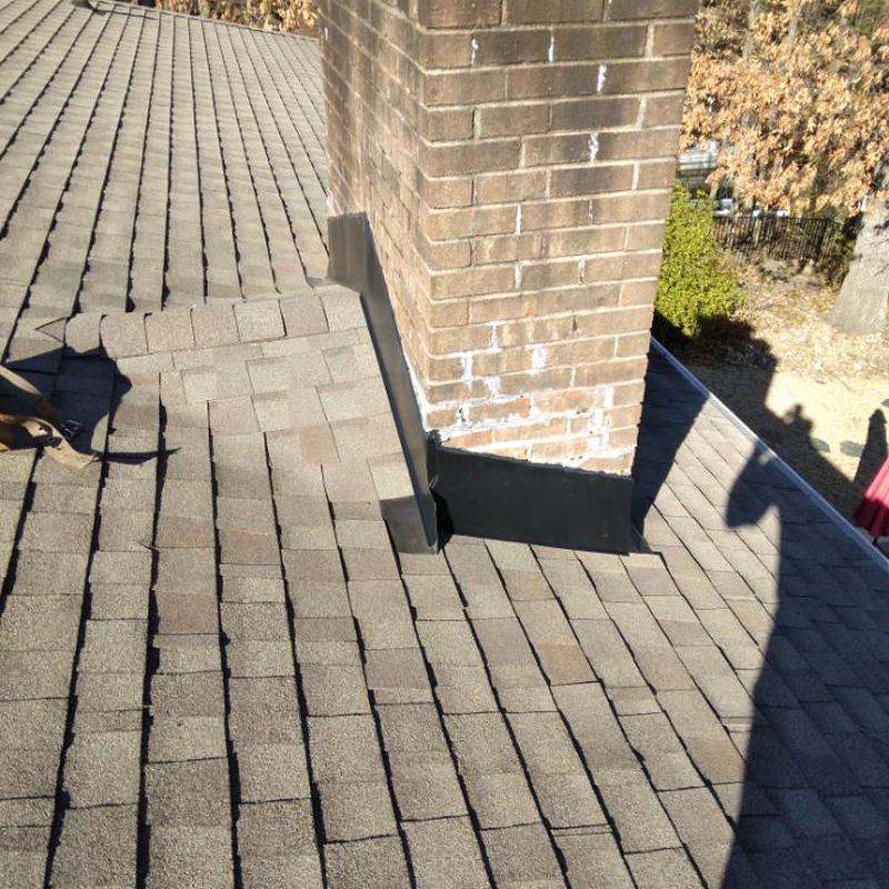Denver, NC Roof Repair - this old chimney flashing has been project photo 3