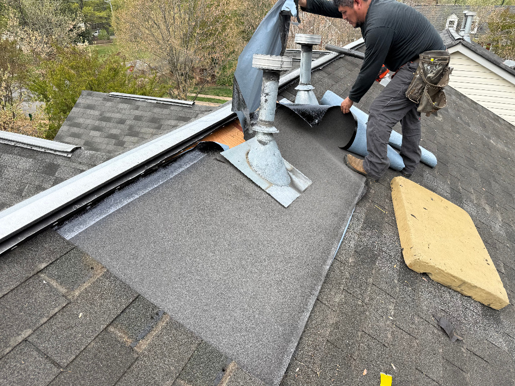 Residential Roof Deck & Ridge Vent Replacement – Charlotte, NC project photo 3