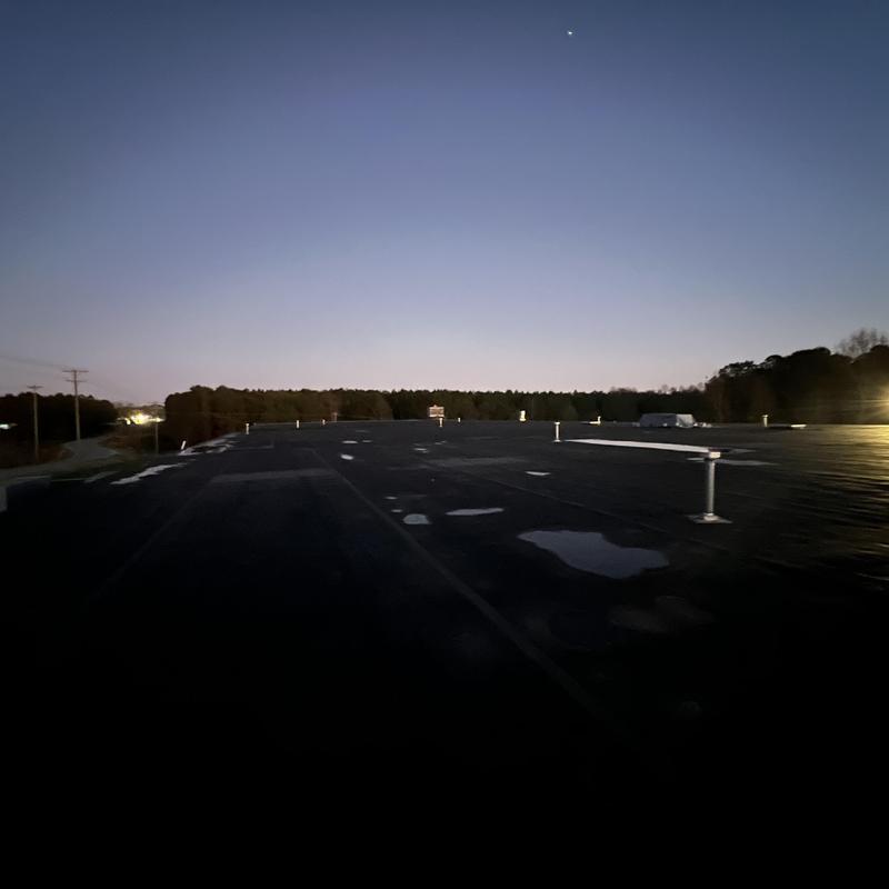 Shelby, NC - commercial low slope flat roof leak project photo 1