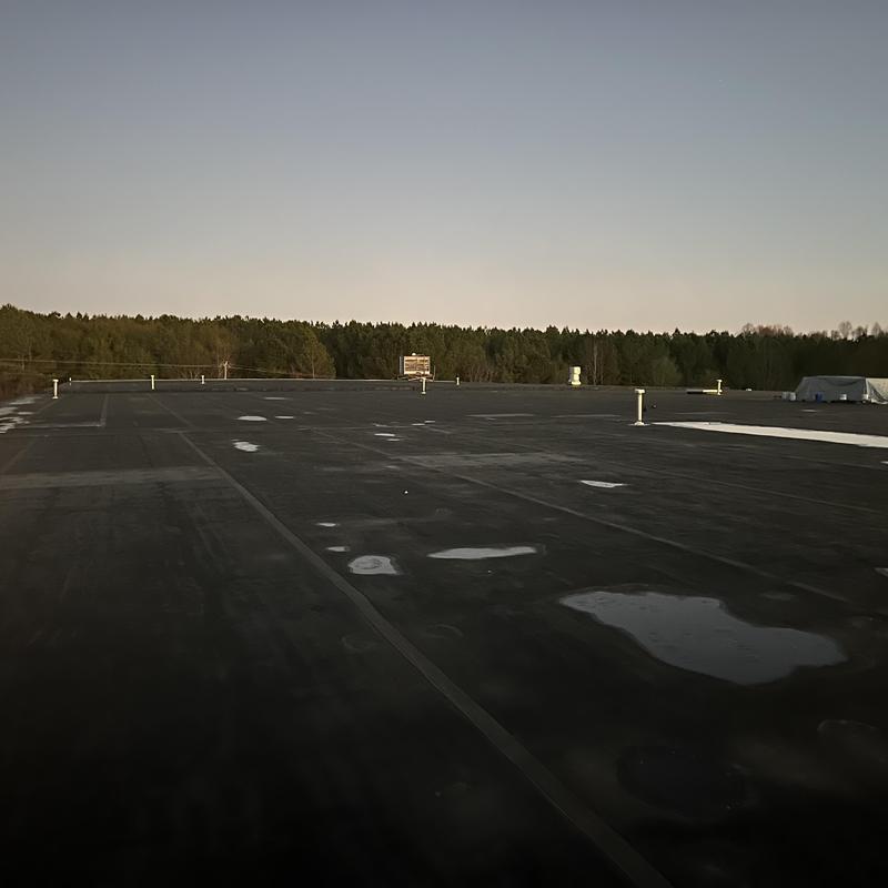 Shelby, NC - commercial low slope flat roof leak project photo 5