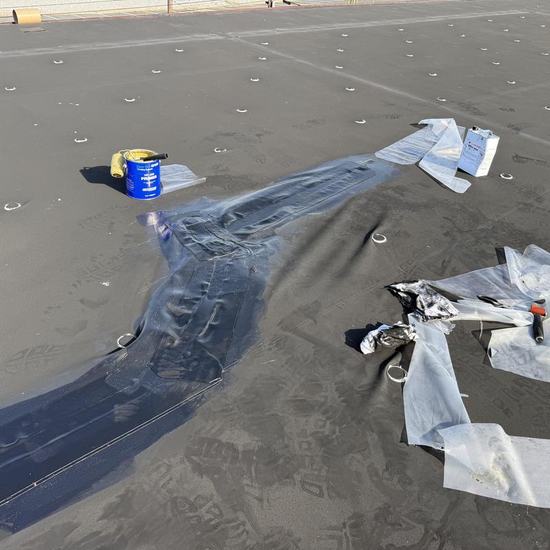 Charlotte Team EPDM Roof Leak Repair & Patching in Barnesville, GA project photo 1