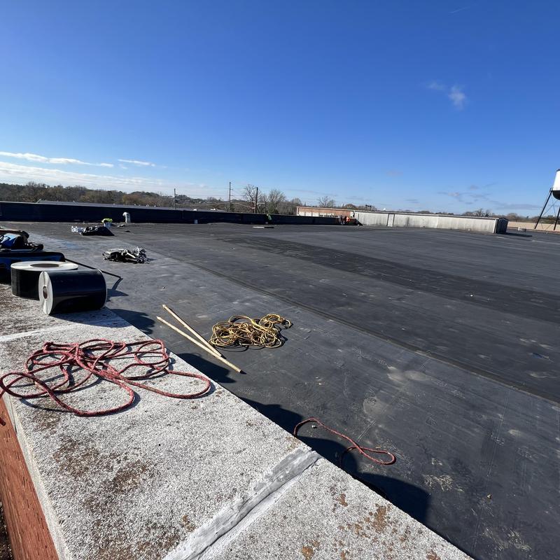 Belmont, NC EPDM Roof Repair - we are repairing an old EPDM project photo 3