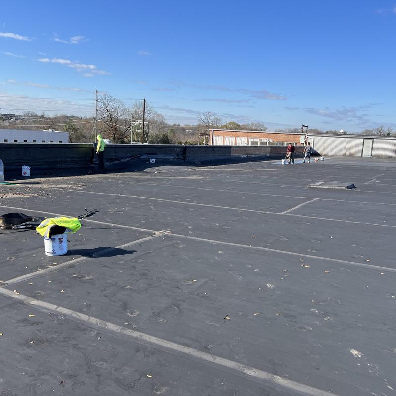 Belmont, NC EPDM Roof Repair - we are repairing an old EPDM project photo 4