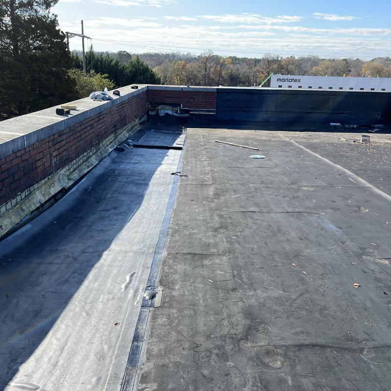 Belmont, NC EPDM Roof Repair - we are repairing an old EPDM project photo 5